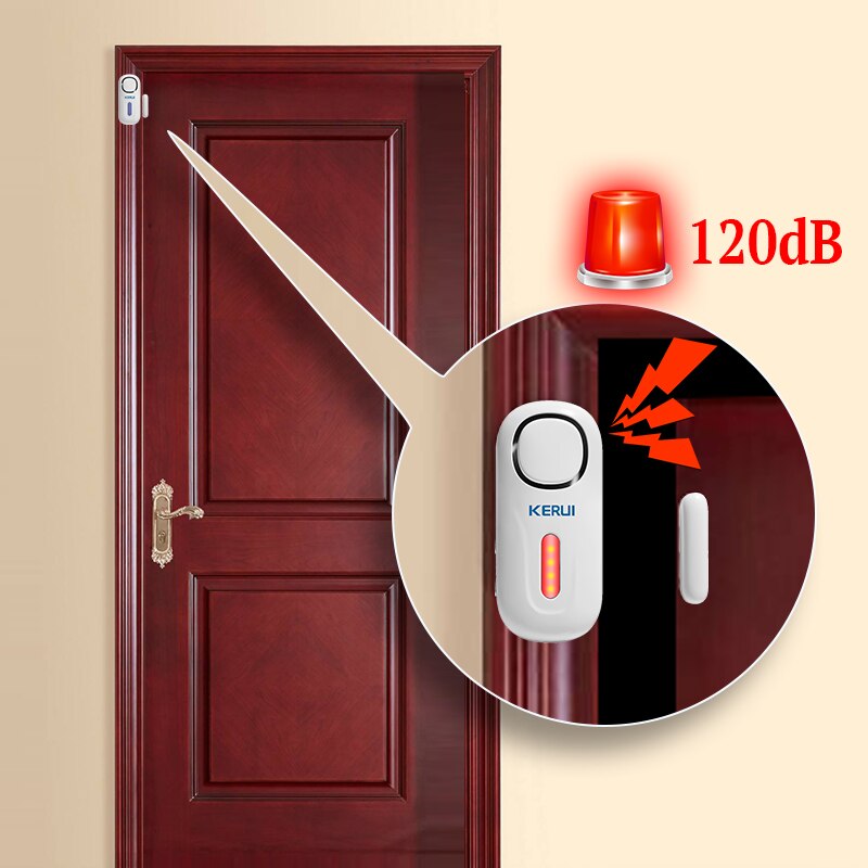 KERUI 120DB Wireless Door/Wind - огляд і ціна Home Security Lights