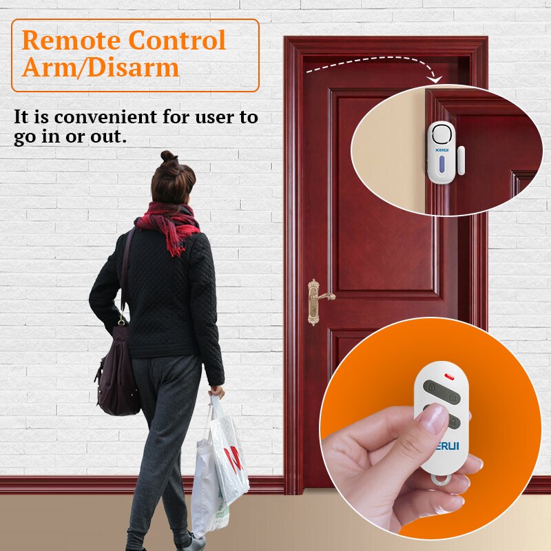 KERUI 120DB Wireless Door/Wind - огляд і ціна Home Security Lights