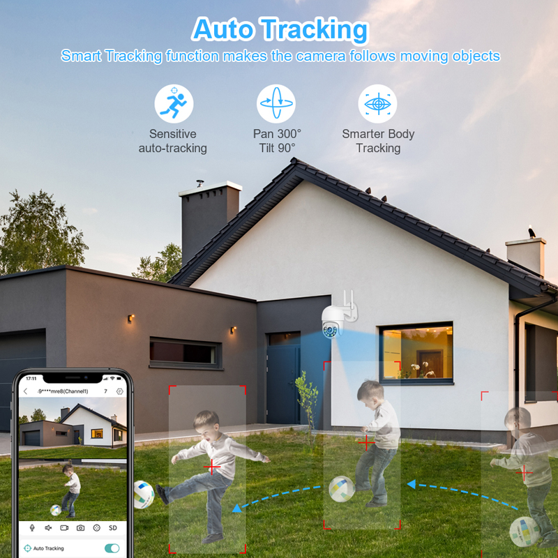 Smar 3MP Wireless CCTV Securit - огляд і ціна Home Security Alarm System