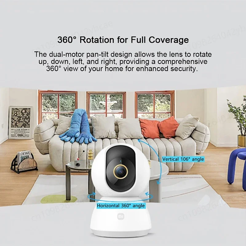 XIAOMI Wifi Camera PTZ 2K Home - огляд і ціна Home Security Camera Xiaomi