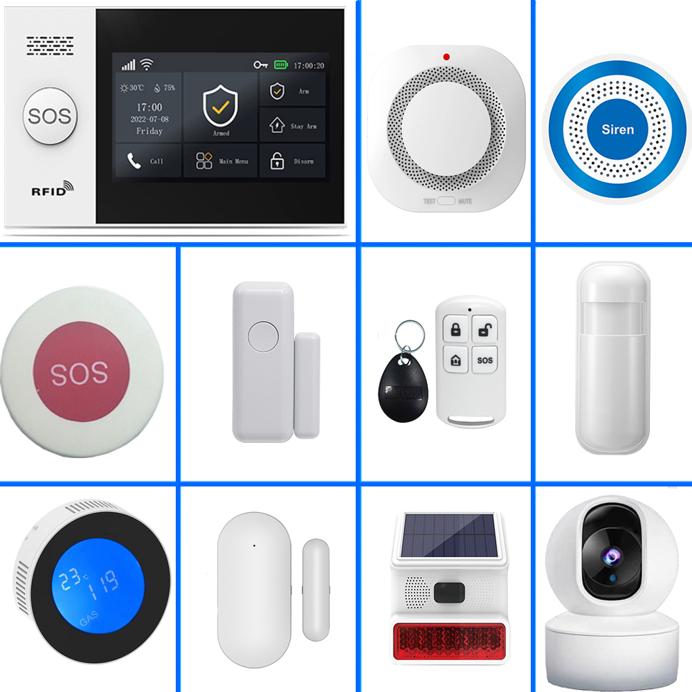 PGST 4G Tuya Smart Home Alarm  - огляд і ціна Home Security Diy